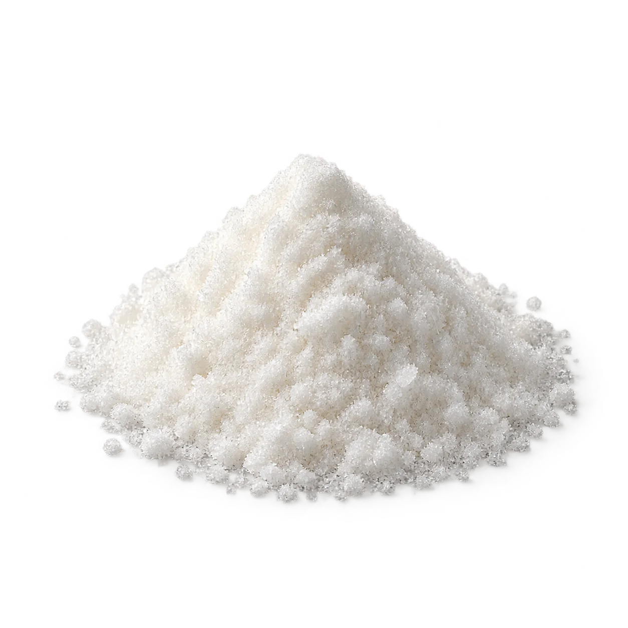 Fine ivory hyaluronan powder